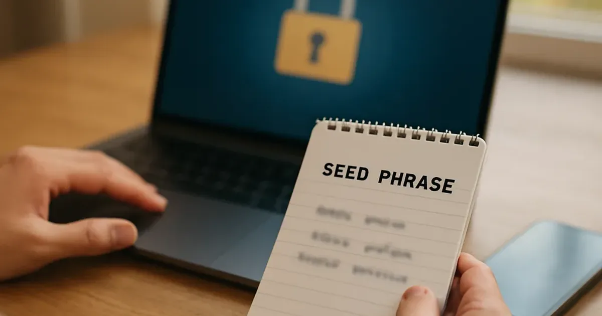 Seed phrase : sauvegarde sûre et plan anti-perte