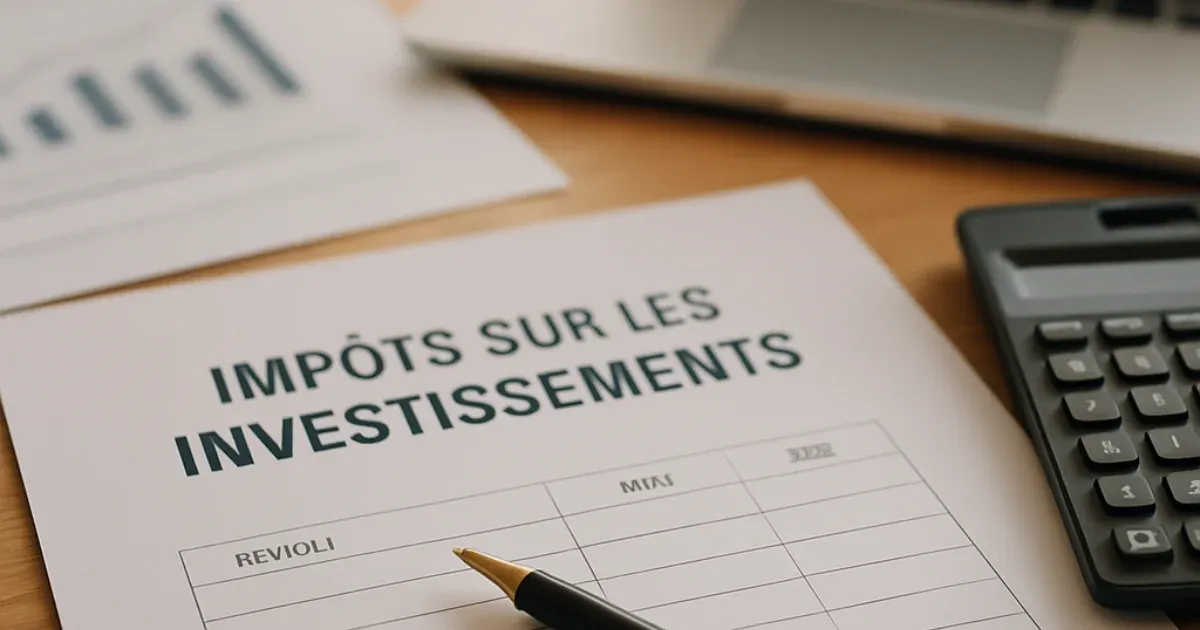 Impôts sur les investissements